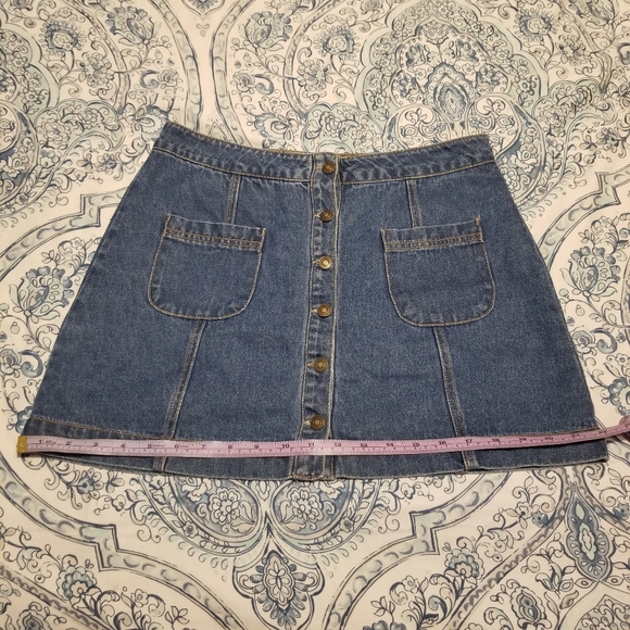 F21 Denim Button-up Skirt *HOST PICK* - Picture 7 of 7